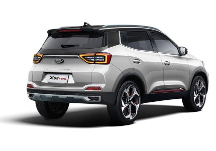 سپر عقب ام وی ام x55 pro قسمت بالایی