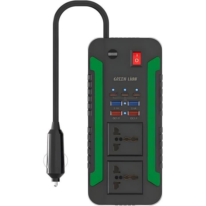 اینورتر فندکی خودرو گرین لاین مدل SPARK300 ظرفیت ۳۰۰ وات اینورتر فندکی خودرو گرین لاین مدل SPARK300 ظرفیت ۳۰۰ وات