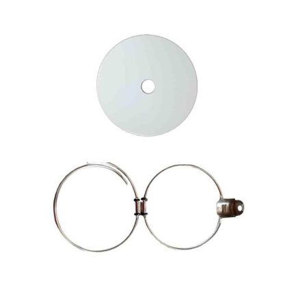 درب باک بنزین خودرو قطعه سازان کبیر مدل BAK-206WH-885 مناسب برای پژو 206 به همراه نگهدارنده