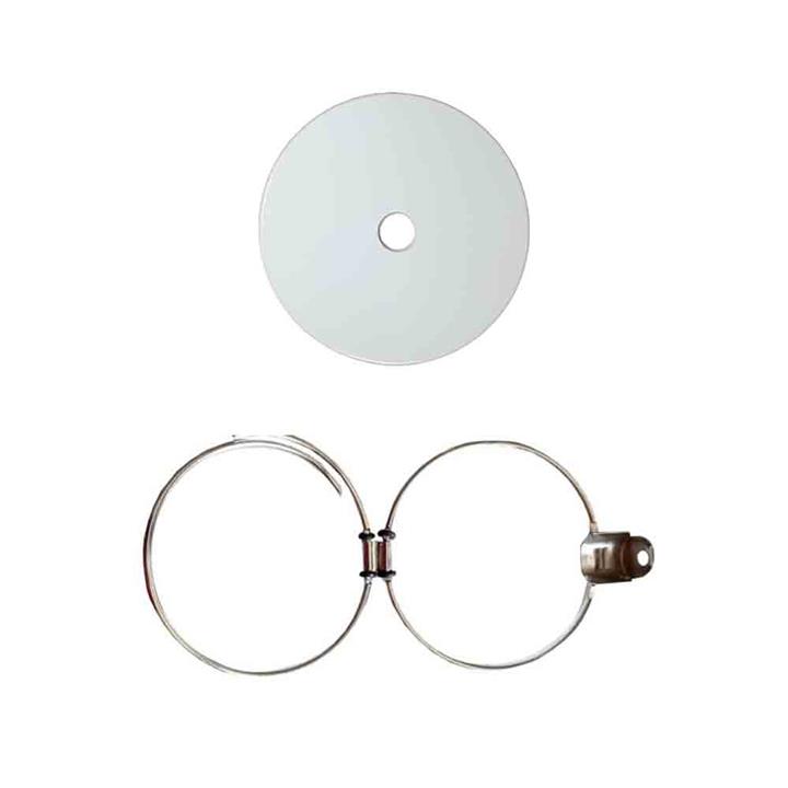 درب باک بنزین خودرو قطعه سازان کبیر مدل BAK-206WH-885 مناسب برای پژو 206 به همراه نگهدارنده
