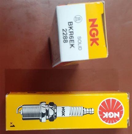 شمع موتور بنزینی پایه کوتاه دو پلاتین (ngk) مناسب پژو ۴۰۵ ژاپنی