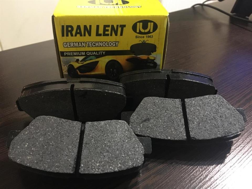 لنت ترمز عقب خودرو ایران لنت کد 9 مناسب برای رانا لنت ترمز عقب خودرو ایران لنت کد 9 مناسب برای رانا