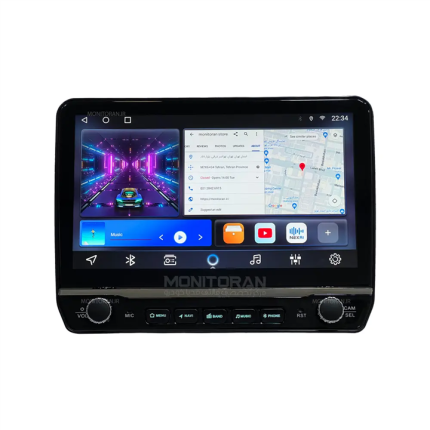 مانیتور 9 اینچ اندروید دکلس TS18 رم 2 گیگ