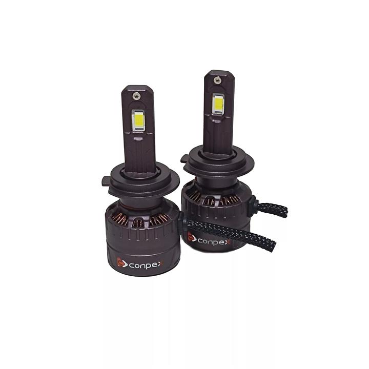 لامپ هدلایت خودرو کانپکس مدل Vx5 پایه H4 بسته دو عددی لامپ هدلایت خودرو کانپکس مدل Vx5 پایه H4 بسته دو عددی