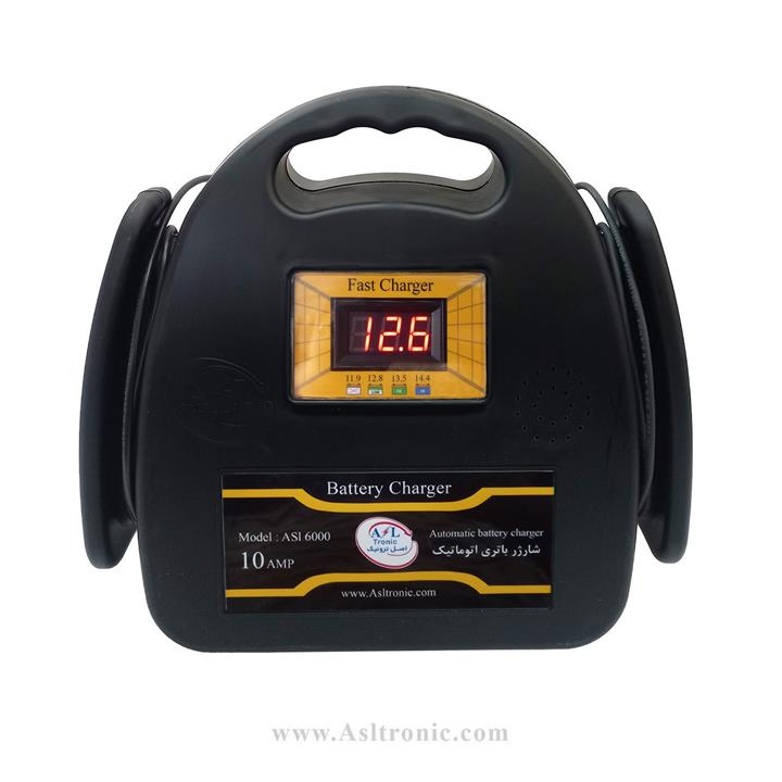 شارژر باتری 10 آمپر اتوماتیک ASL6000 شارژر باتری 10 آمپر اتوماتیک ASL6000