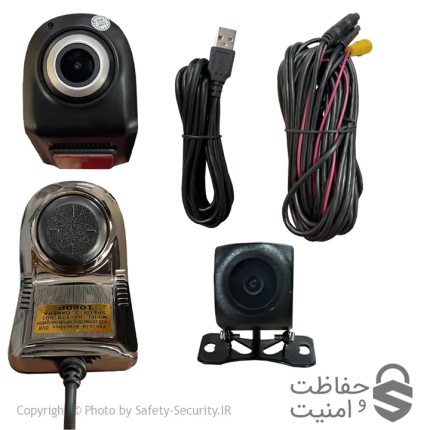 دوربین خودرو ثبت وقایع دو دوربین