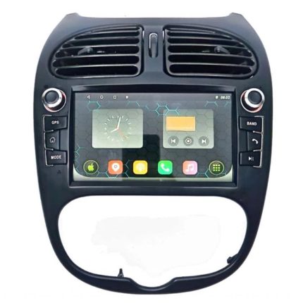 مانیتور فابریک اندروید پژو 206 سری Dual ولوم دار
