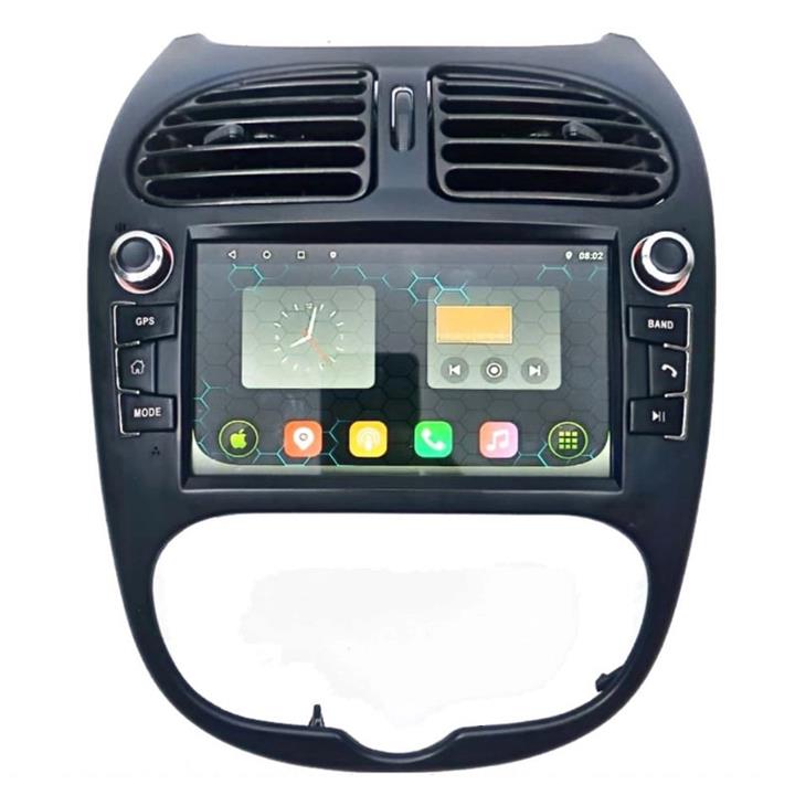 مانیتور فابریک اندروید پژو 206 سری Dual ولوم دار