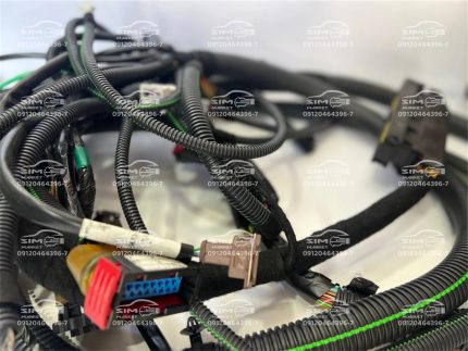 دسته سیم داخل موتور پارس با موتور XU7P