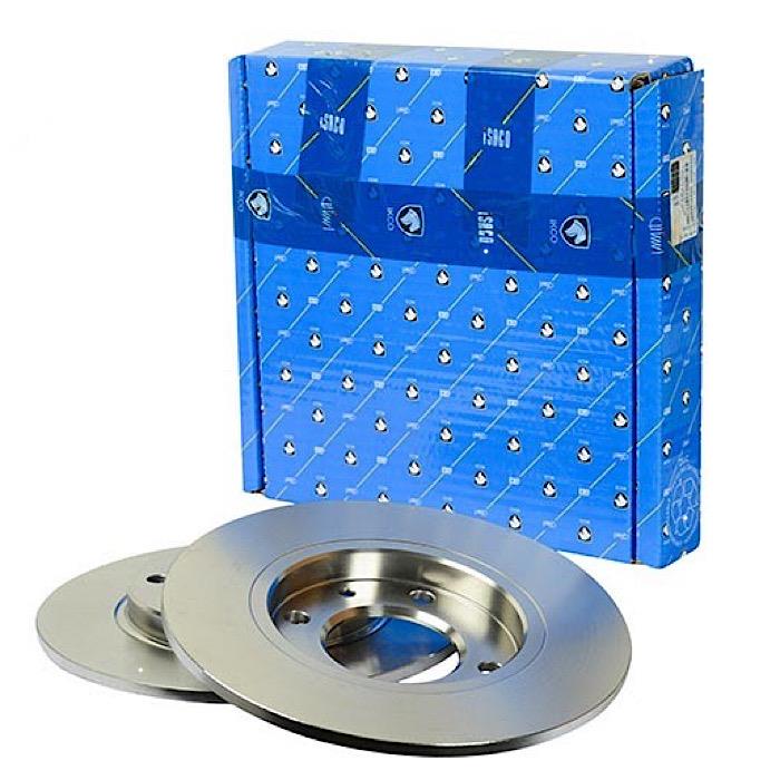 دیسک ترمز چرخ جلو ایساکو مناسب برای پژو 206 تیپ 2 و تیپ 3 دیسک ترمز چرخ جلو ایساکو مناسب برای پژو 206 تیپ 2 و تیپ 3