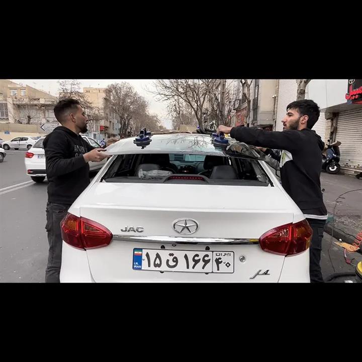 شیشه عقب جک J4 شیشه عقب جک J4