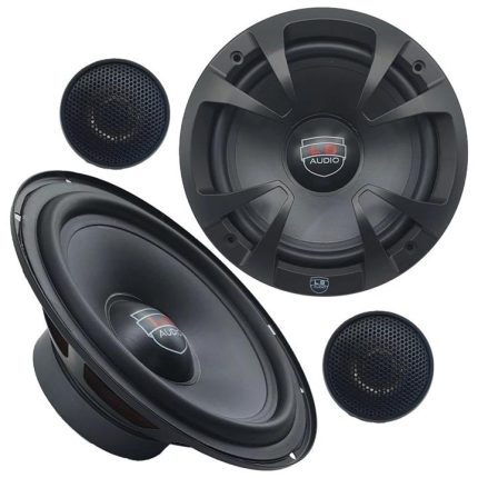 کامپوننت جلو خودرو ال اس آدیو مدل LS-651 C سایز 6.5 اینچ بسته 4 عددی