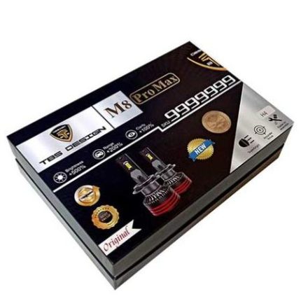 هدلایت تی بی اس دیزاین مدل M8 promax_h4 بسته ۲ عددی