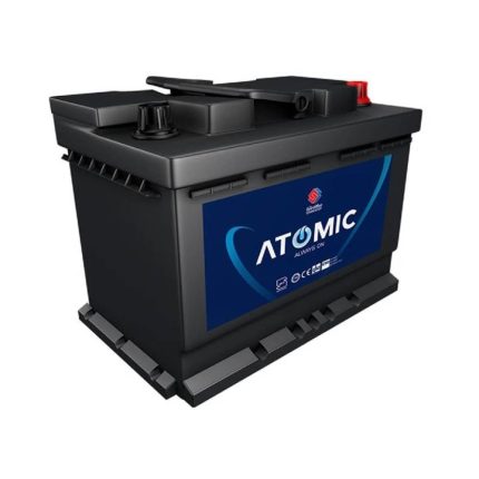 باتری اتمی 12 ولت 74 آمپر خودرو سپاهان باطری مدل L3 74AH ATOMIC