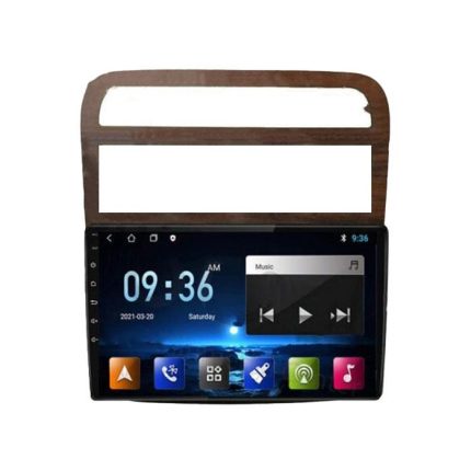 مانیتور خودرو اندروید رم2 حافظه 32گیگ ساندرو وL90پلاس 11 اینچ همراه دوربین دنده عقب HD