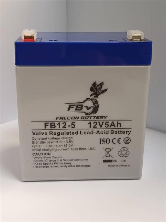 باتری 12 ولت 5 آمپر ساعت 12v 5ah برند فالکون محصول مالزی باتری 12 ولت 5 آمپر ساعت 12v 5ah برند فالکون محصول مالزی