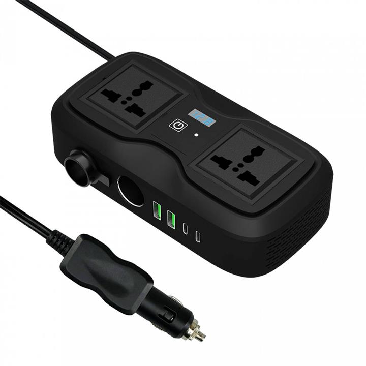اینورتر 200 وات گرین لاین Green Lion GC-233 Power Inverter اینورتر 200 وات گرین لاین Green Lion GC-233 Power Inverter