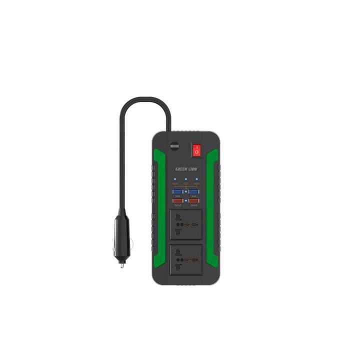اینورتر فندکی خودرو 300 وات گرین لاین مدل Spark 300 اینورتر فندکی خودرو 300 وات گرین لاین مدل Spark 300