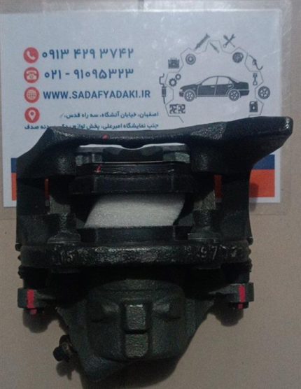 سیلندر و پیستون و کالیپر چرخ جلو پژو 405 چپ با ABS با لنت آذین تنه ایساکو