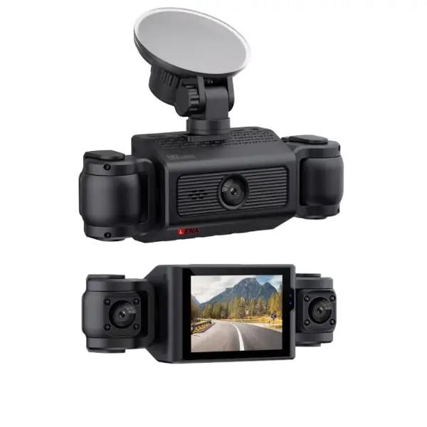 دوربین ثبت وقایع خودرو چهار لنزه مانیتوردار برند QUAD CAMERA مدل s۹ دوربین ثبت وقایع خودرو چهار لنزه مانیتوردار برند QUAD CAMERA مدل s۹