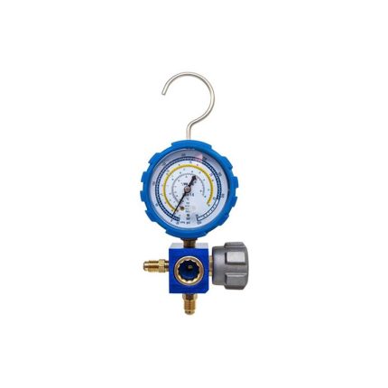 گیج تک شیردار (منیفولد سرویس) آبی ولیو مدل VMG-1-S-L