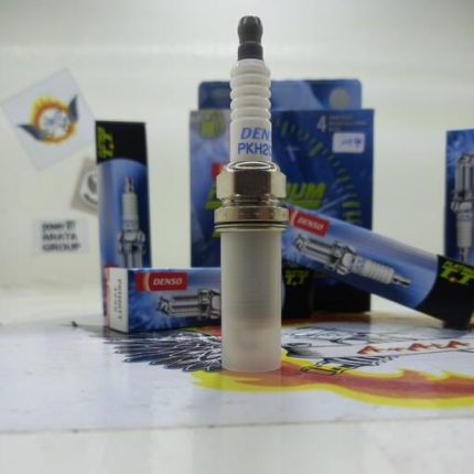 شمع پایه بلند سوزنی پلاتینیوم دنسو pkh20tt دو سر سوزن و جرقه زنی 360 درجه ساخت ژاپن