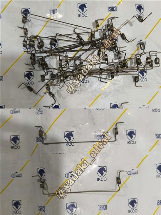 فنر دستگیره زبانه درب داشبورد پژو پارس پژو 405 سوناتایی اصلی(هر عدد) فنر دستگیره زبانه درب داشبورد پژو پارس پژو 405 سوناتایی اصلی(هر عدد)